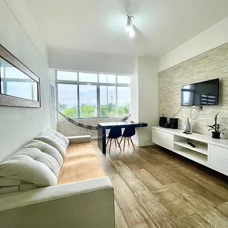 Lindo Apartamento Com Vista Ao Mar Santos  Exterior photo